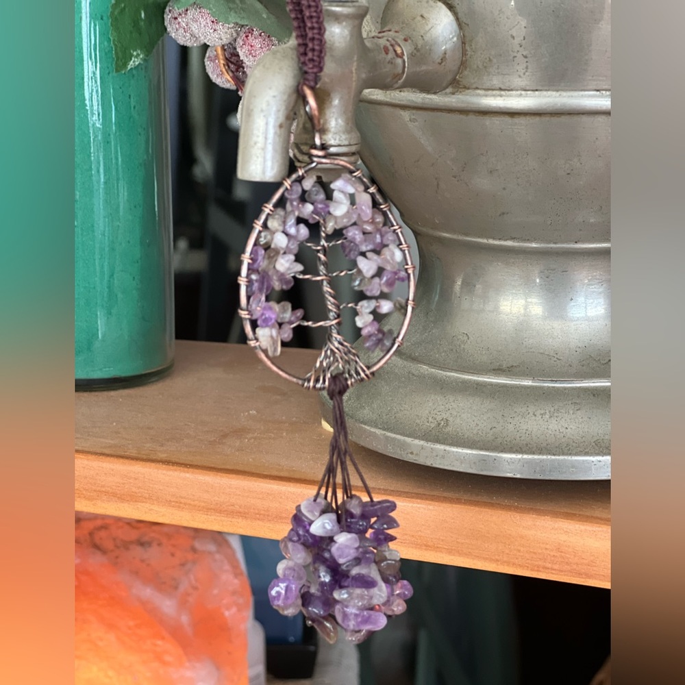 Amethyst Sun catcher SMALL
